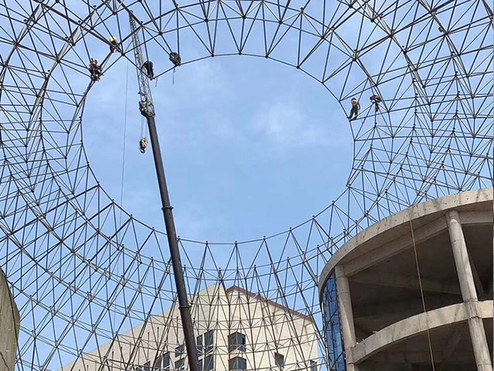 龙口网架螺栓球加工流程