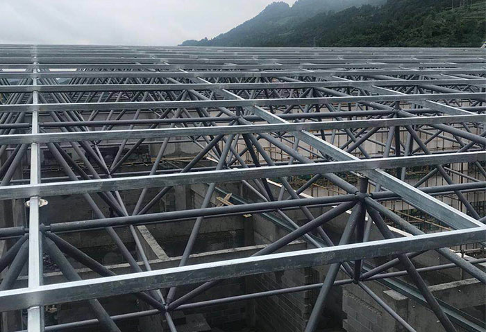 龙口仁怀冠英学校艺体楼网架